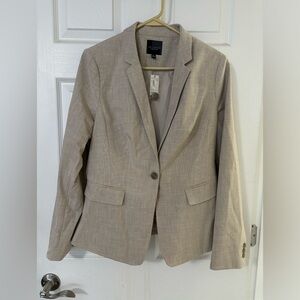 The Limited Collection size 10 khaki blazer NWT